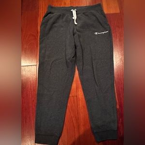 Grey champion sweat pants
